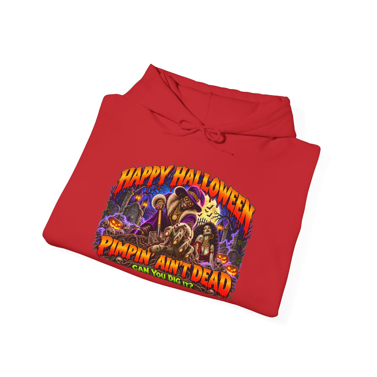Happy Halloween Pimping Ain’t Dead Horror Hoodie