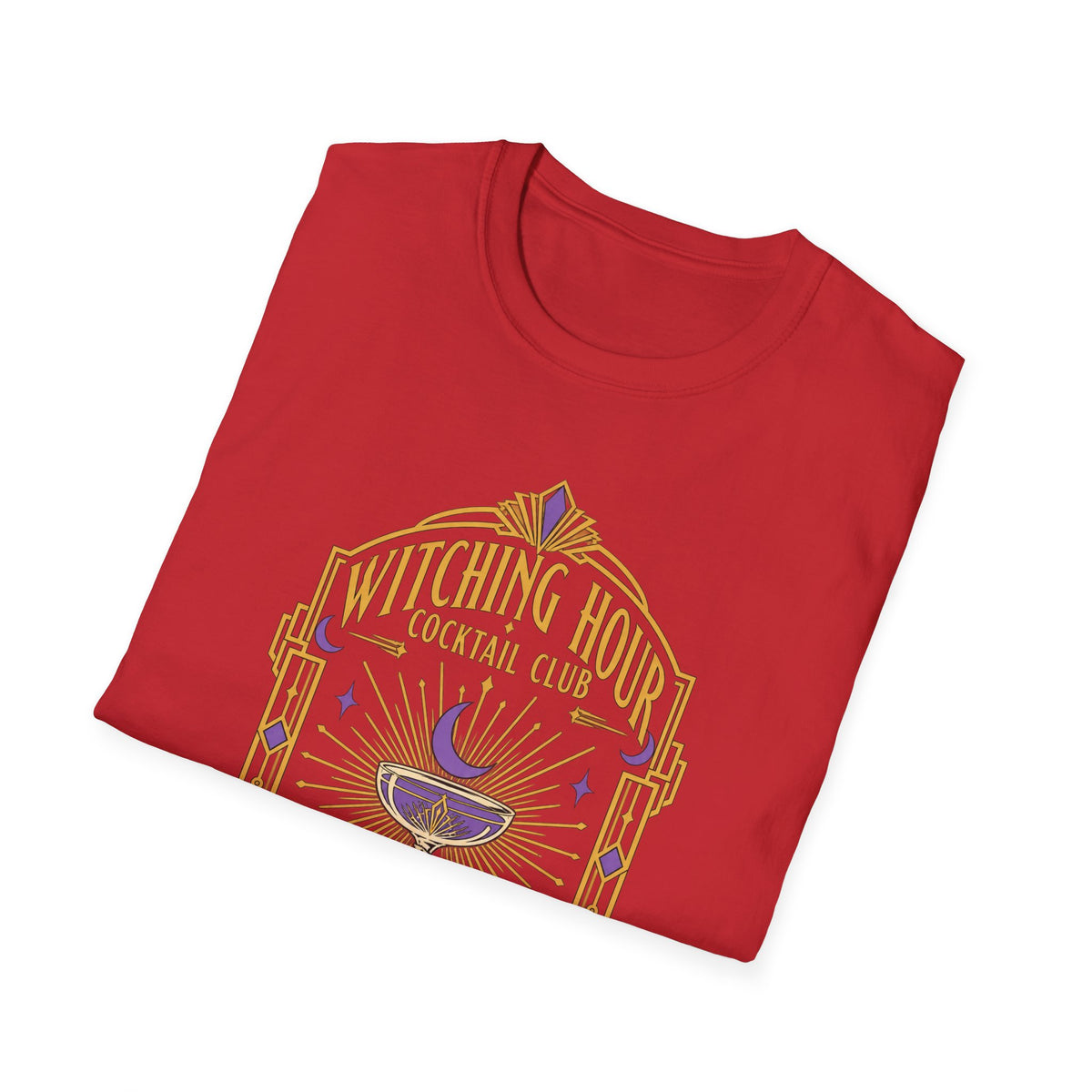 Witching Hour Cocktail Club T-Shirt — Vintage Occult Bar Tee