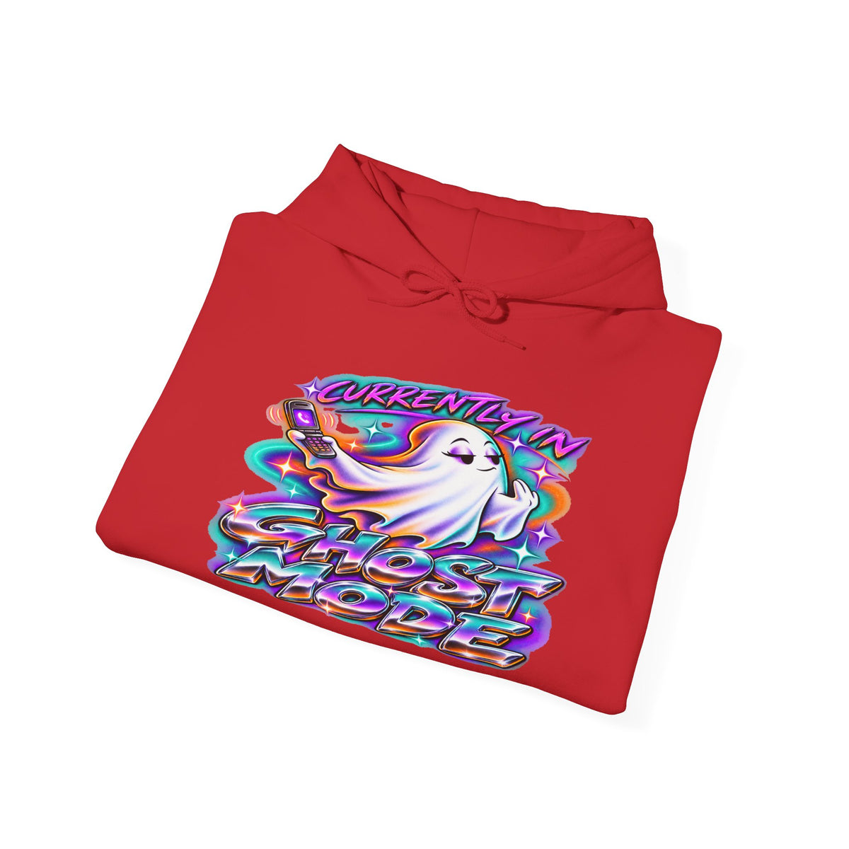 Purple Ghost Mode Hoodie