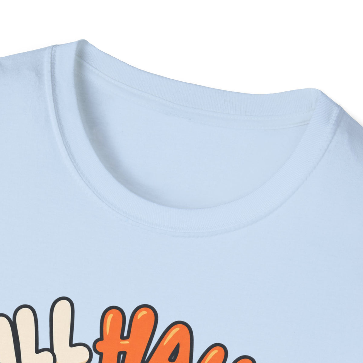 Halloween Ghost T-Shirt — "Will Haunt for Snacks" Cute Candy Costume Tee