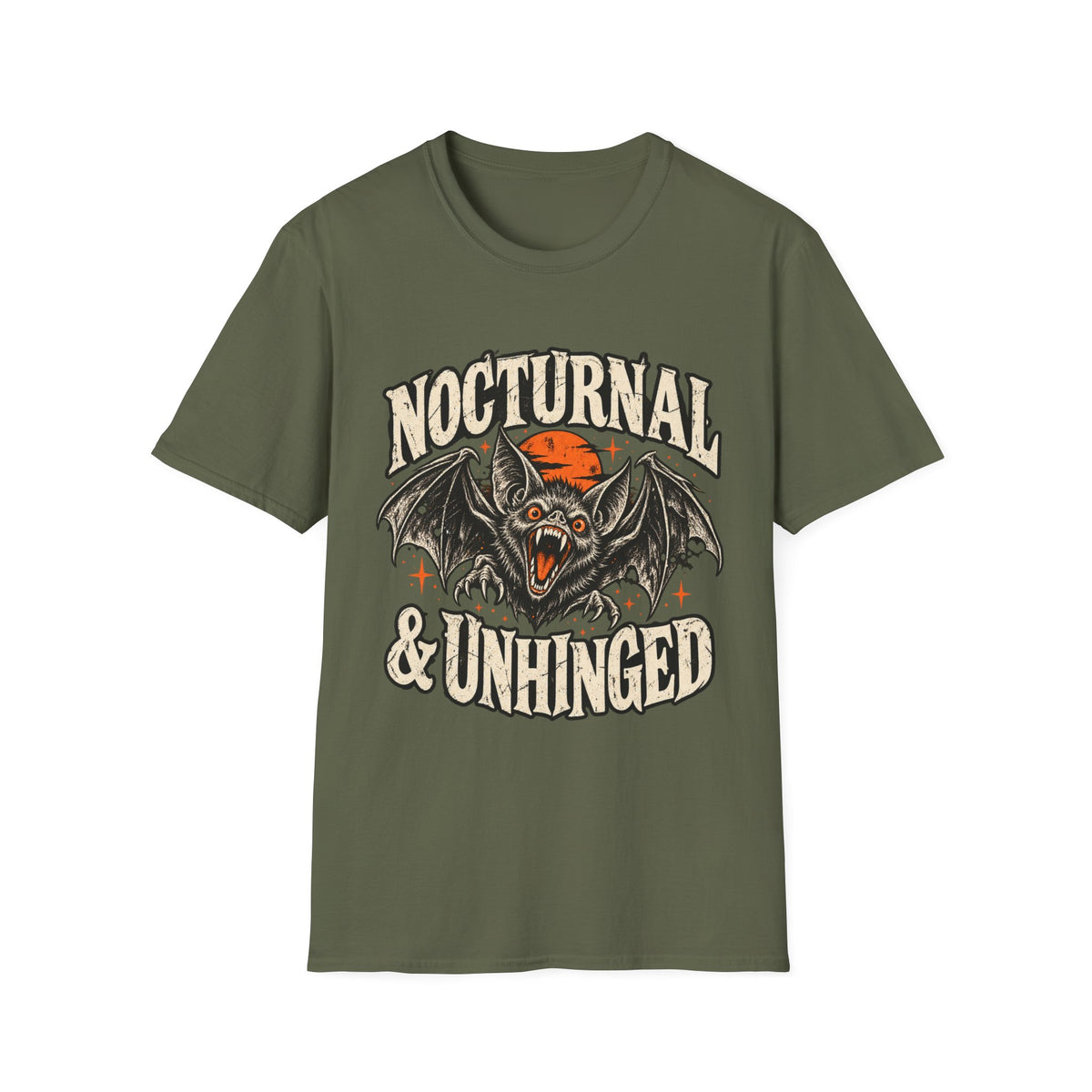 Nocturnal & Unhinged Bat T-Shirt