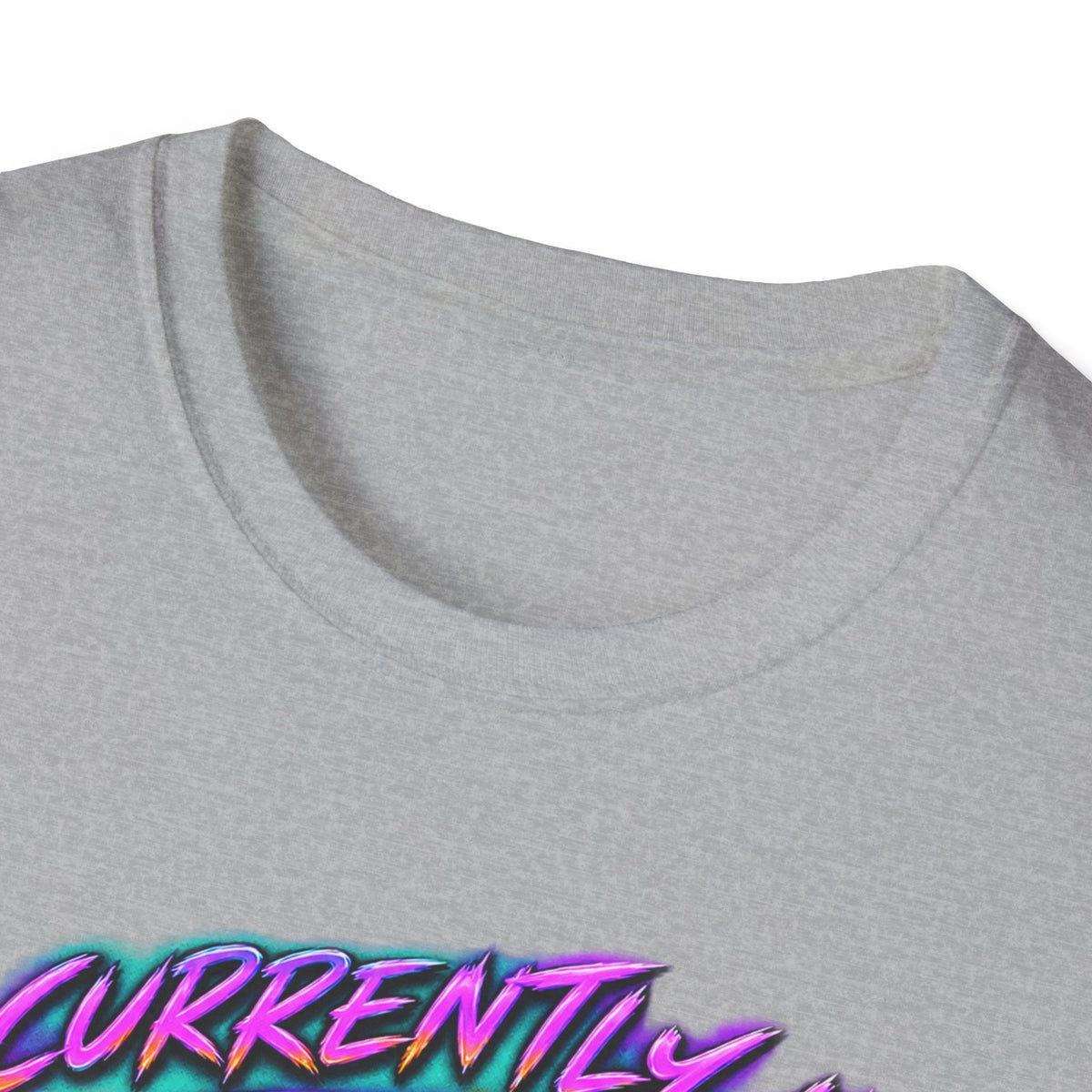 Ghost Mode T‑Shirt — "Currently in Ghost Mode" Cute Neon Ghost Graphic Tee