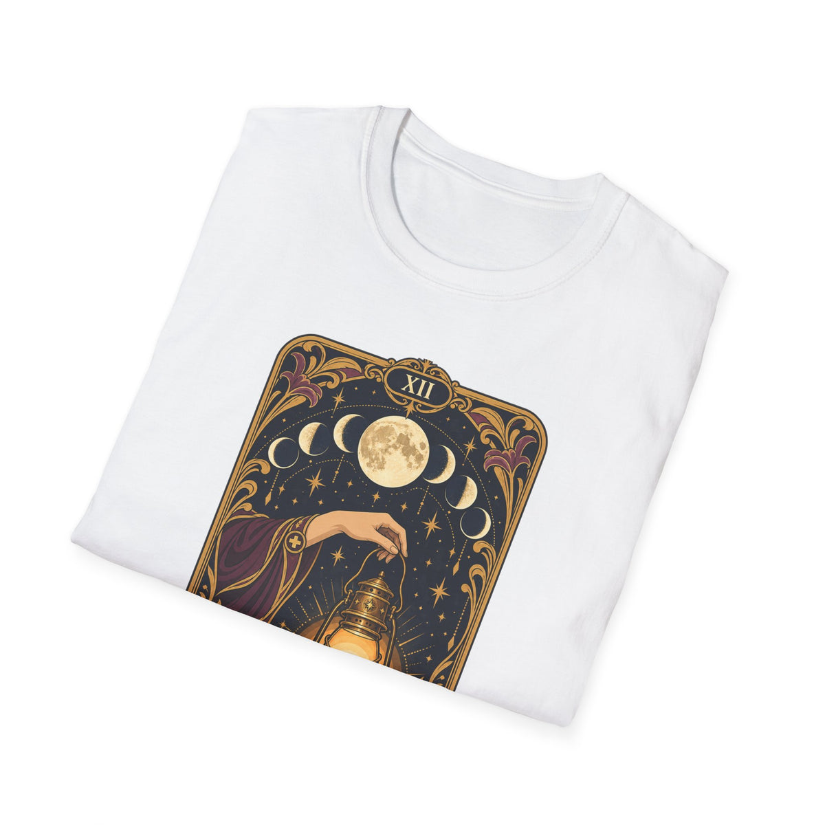 Nurse Tarot Card T-Shirt — 'The Nurse' Lantern Moon Illustration
