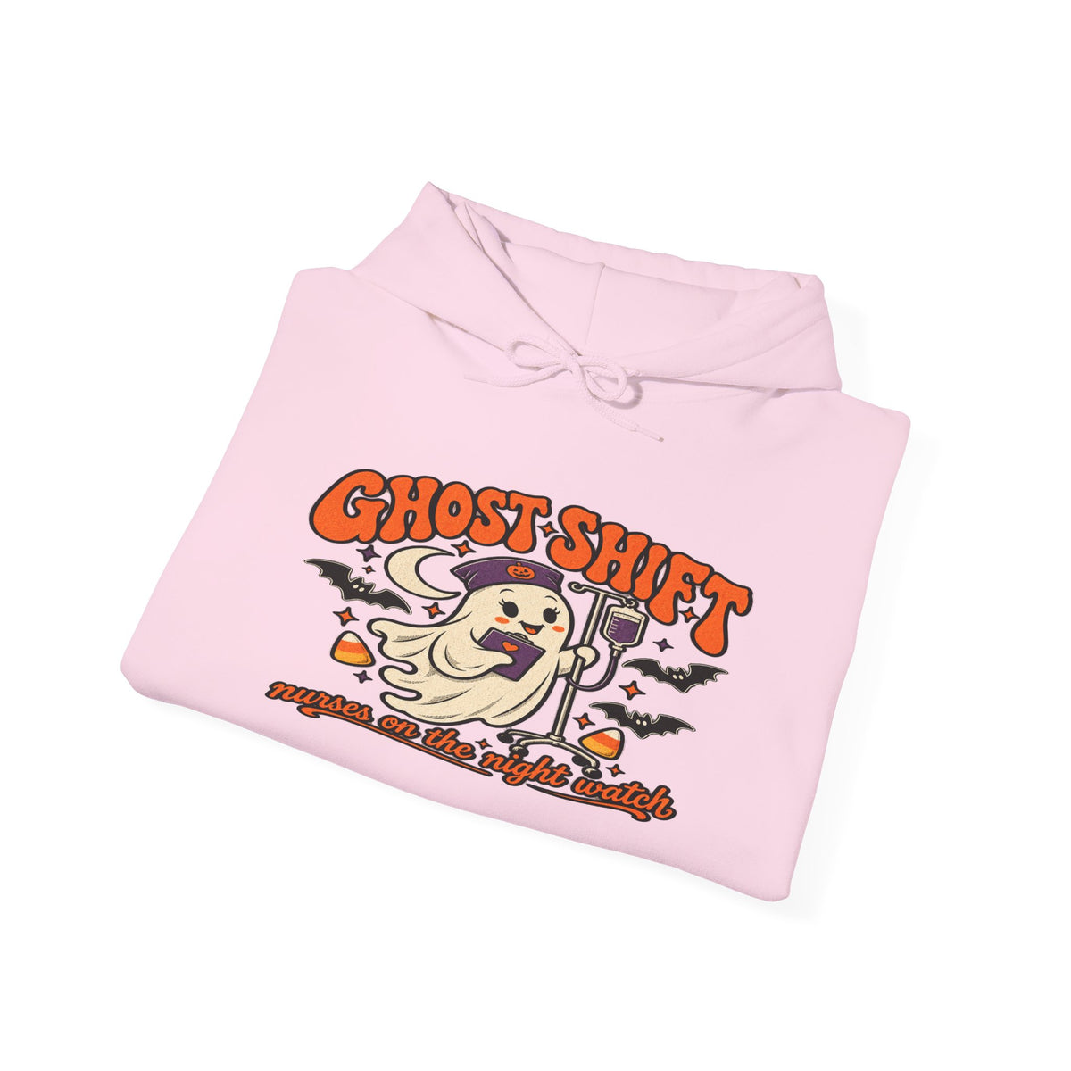 Ghost Shift Cartoon Halloween Hoodie