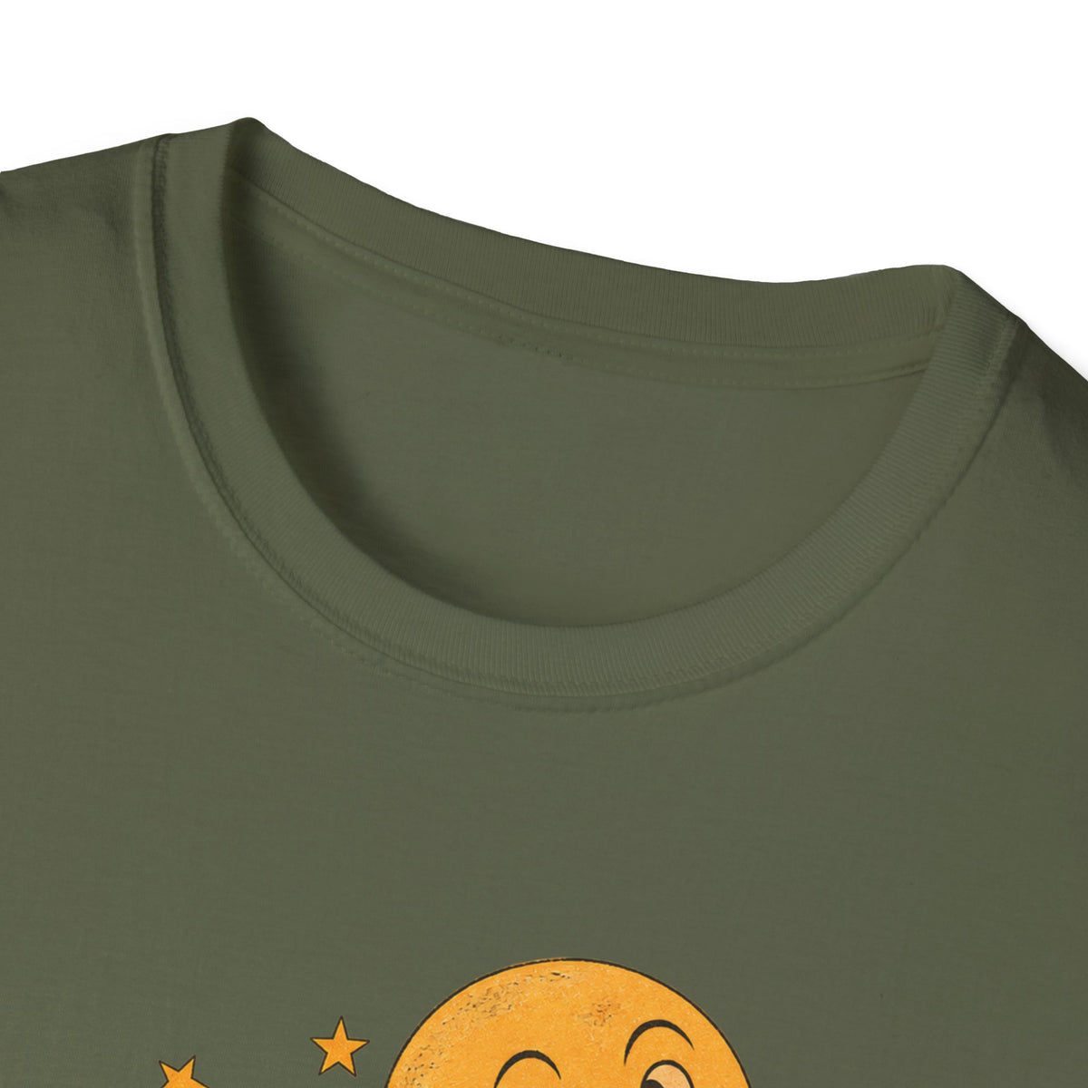 Midnight Parade Halloween T-Shirt — Retro Pumpkin, Witch & Black Cat Graphic