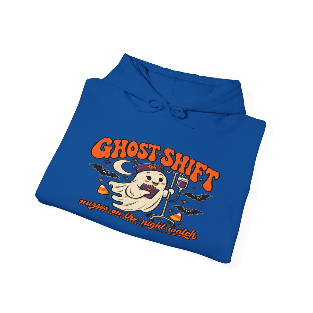 Ghost Shift Cartoon Halloween Hoodie