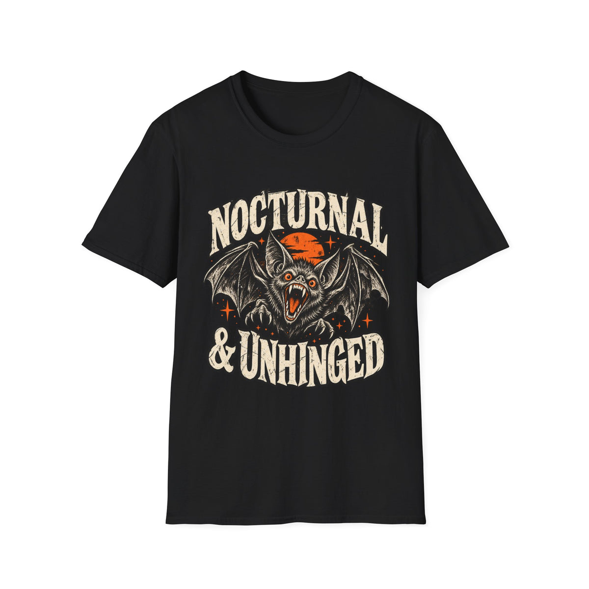 Nocturnal & Unhinged Bat T-Shirt