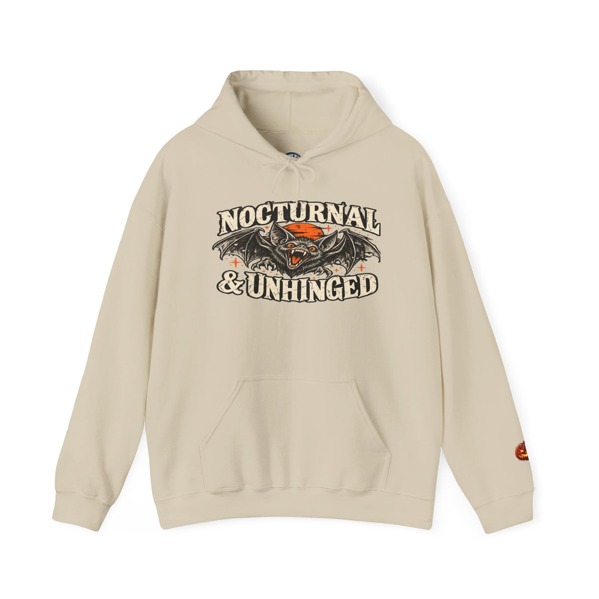 Nocturnal & Unhinged Gothic Bat Hoodie