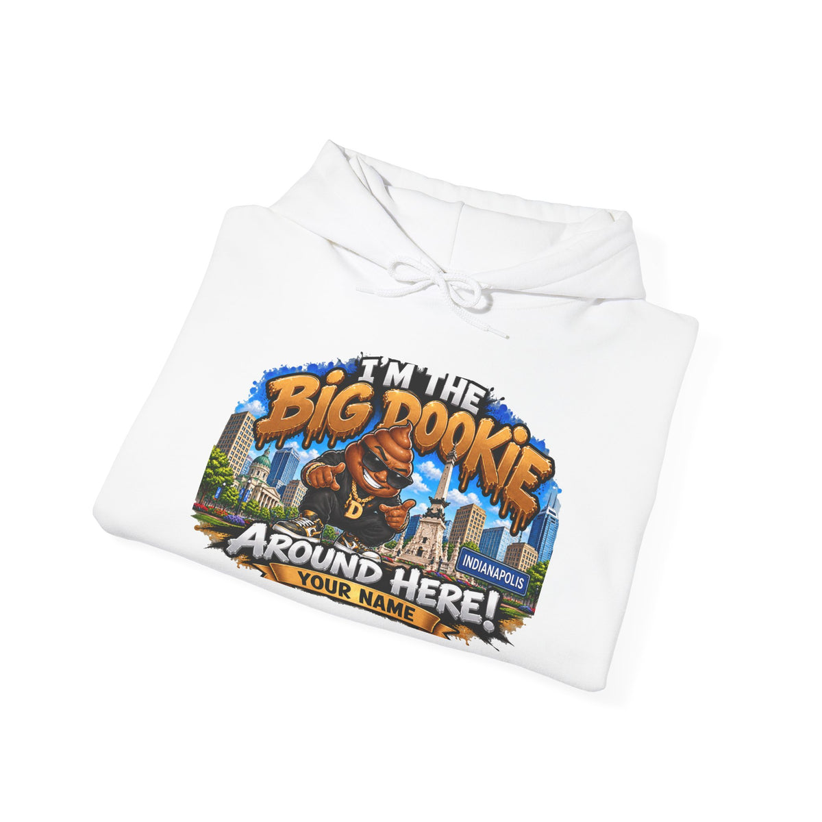 Big Dookie Around Here Hoodie — Customizable Midwest All-Star Graphic Sweatshirt