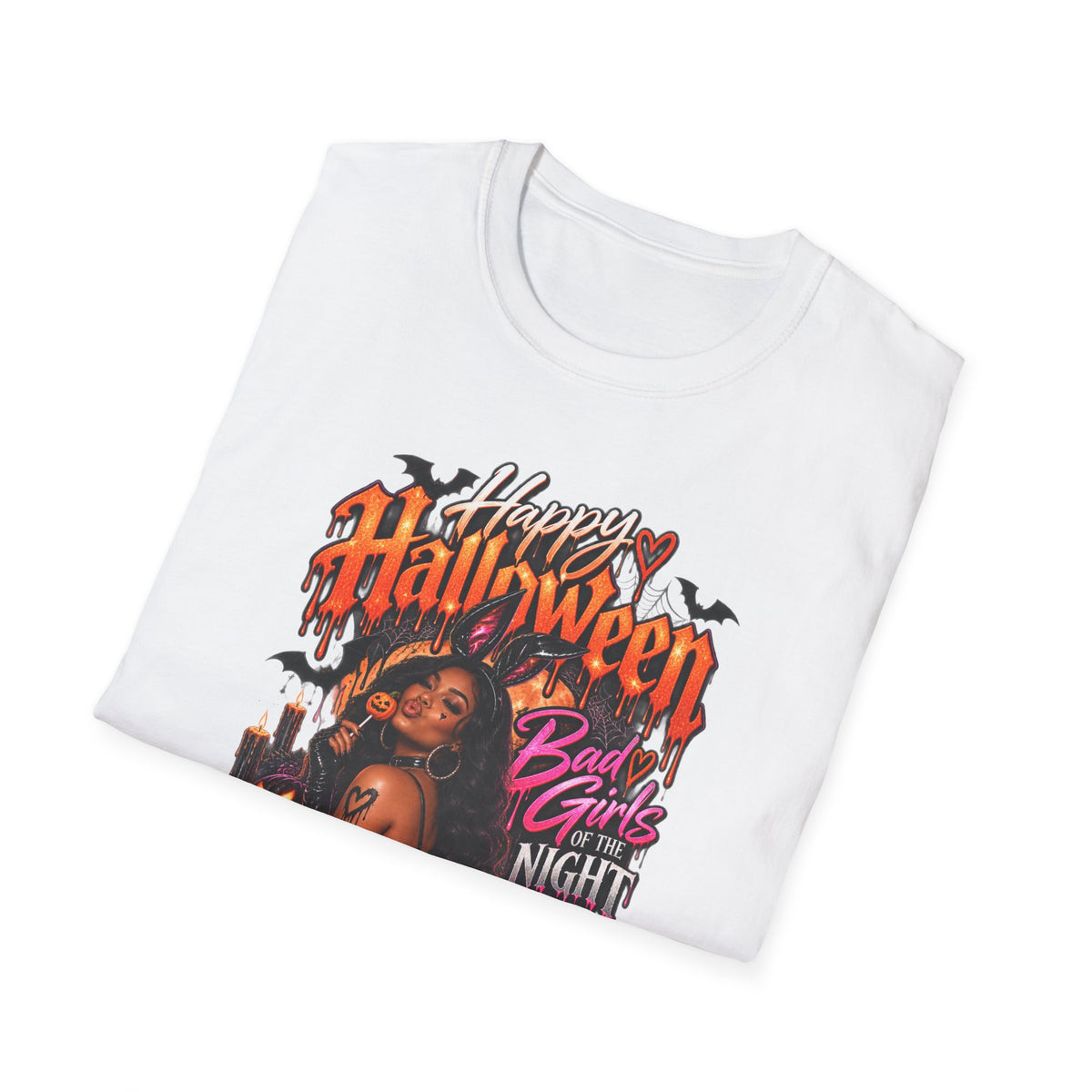 Happy Halloween 'Bad Girls Night' Graphic T-Shirt