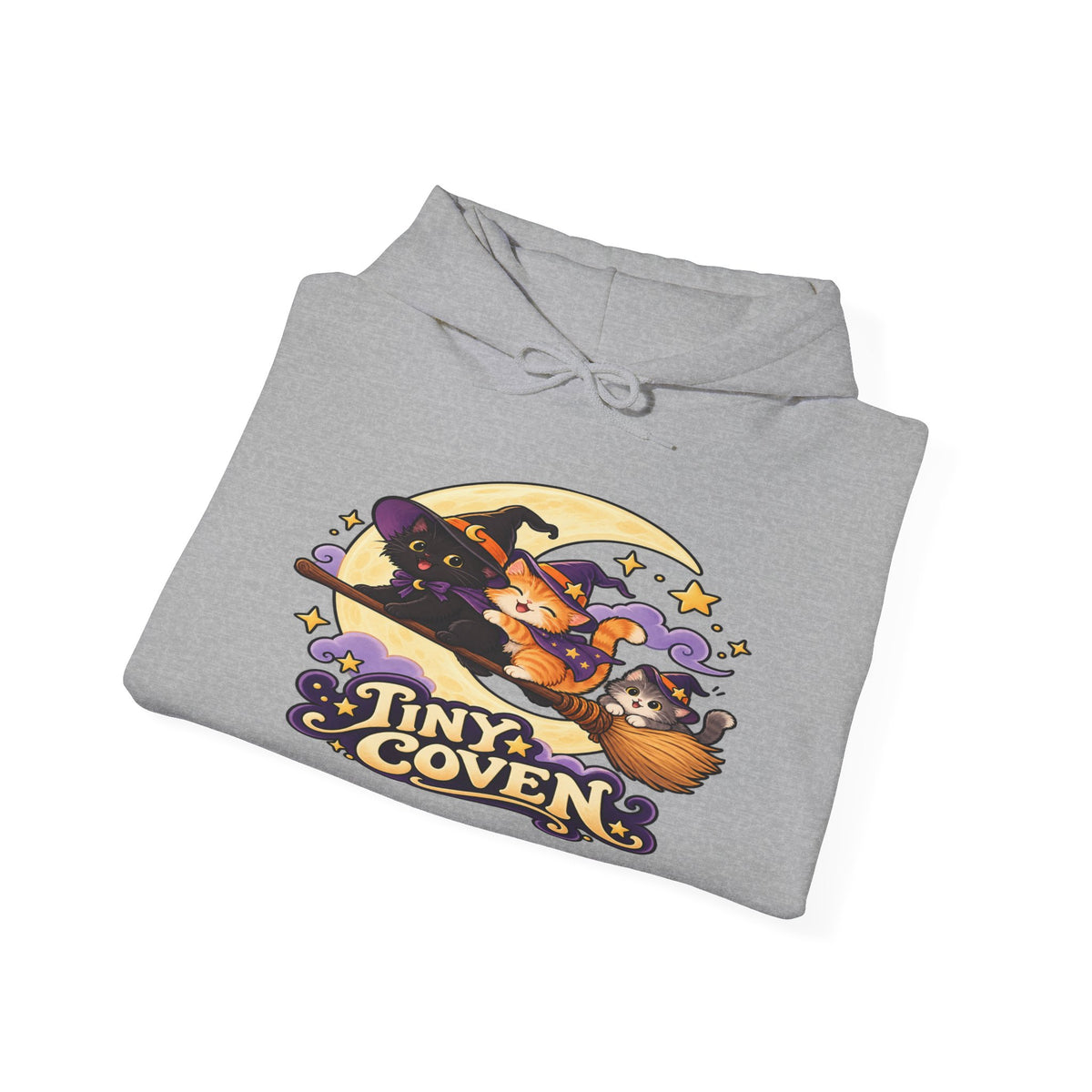 Tiny Coven Halloween Witchy Hooded Sweatshirt