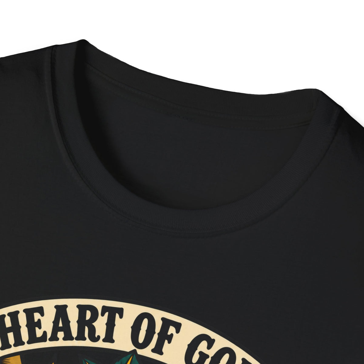 Nurse Tattoo Heart T-Shirt — "Heart of Gold, Nerves of Steel" Retro Nursing Tee