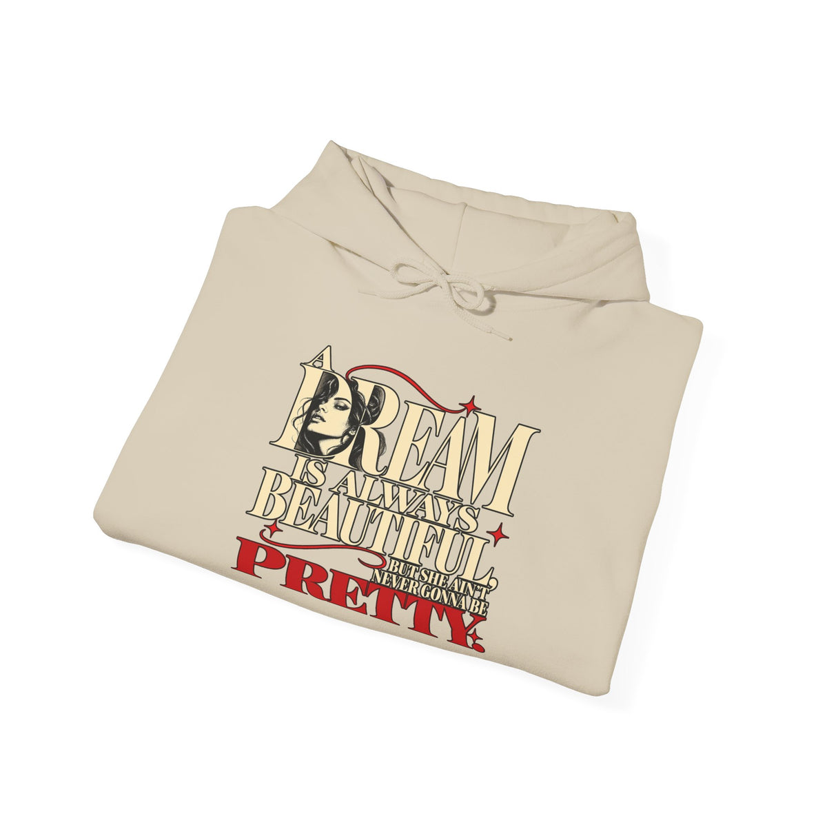 Dream Big Pretty Inspirational Graphic Hoodie