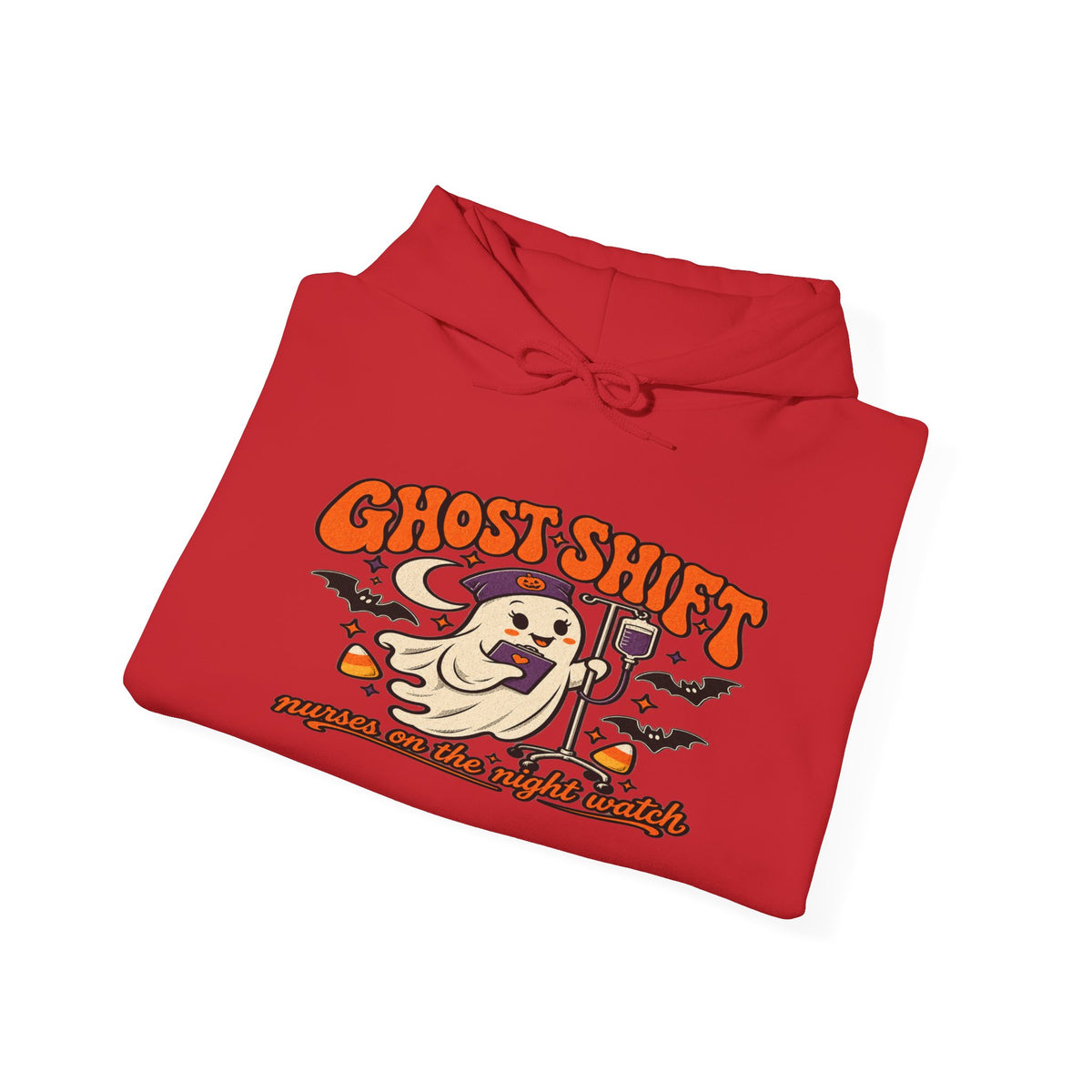 Ghost Shift Cartoon Halloween Hoodie