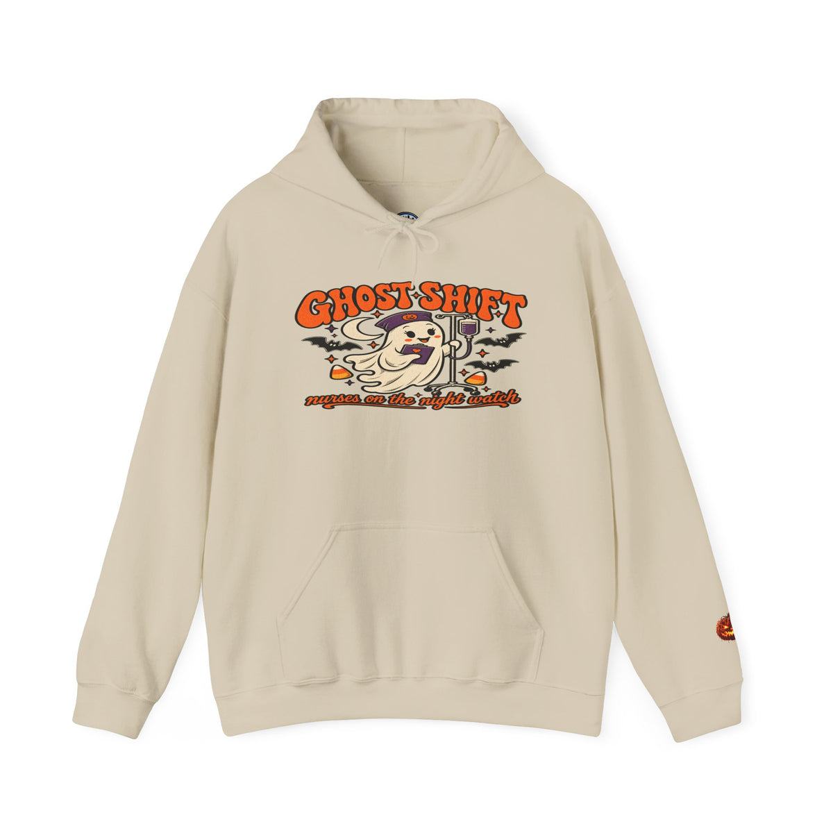 Ghost Shift Cartoon Halloween Hoodie