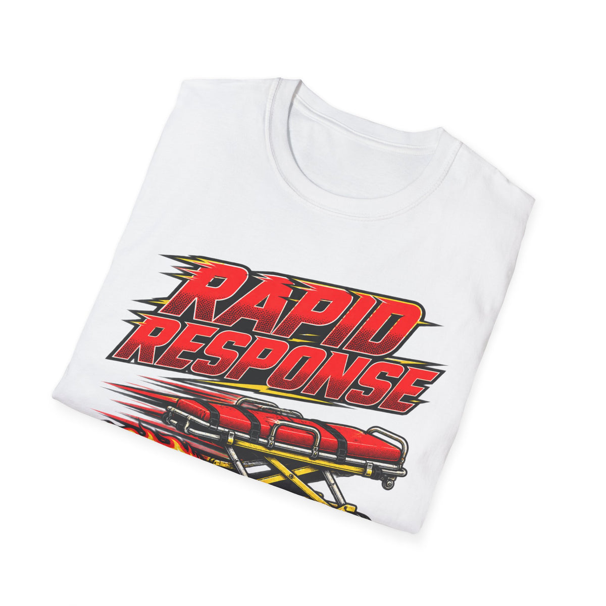Rapid Response Racing Team T-Shirt — Vintage Dragster Airplane Graphic