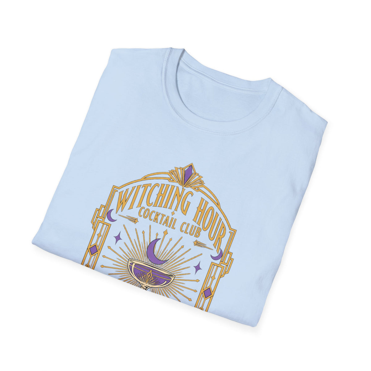 Witching Hour Cocktail Club T-Shirt — Vintage Occult Bar Tee