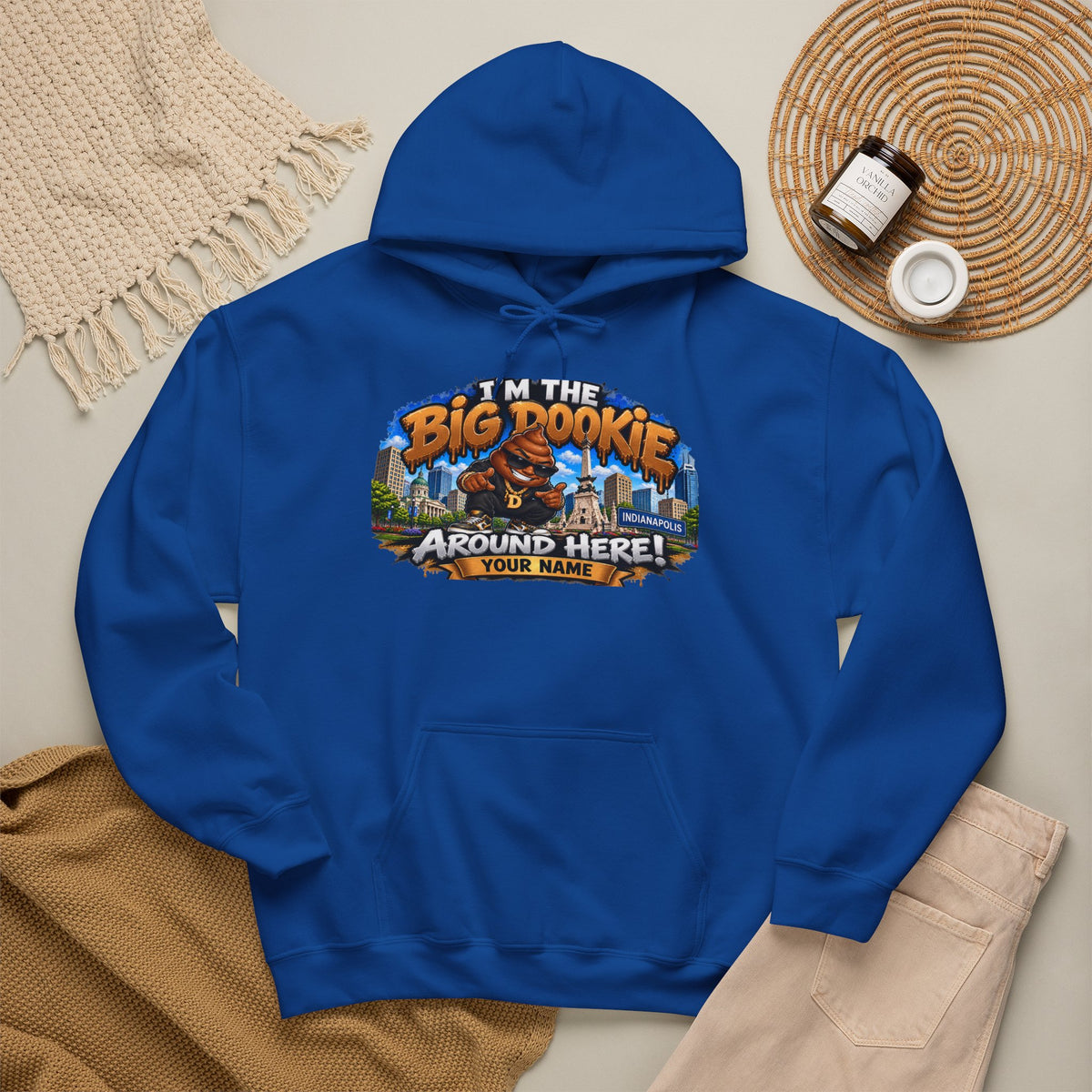 Big Dookie Around Here Hoodie — Customizable Midwest All-Star Graphic Sweatshirt