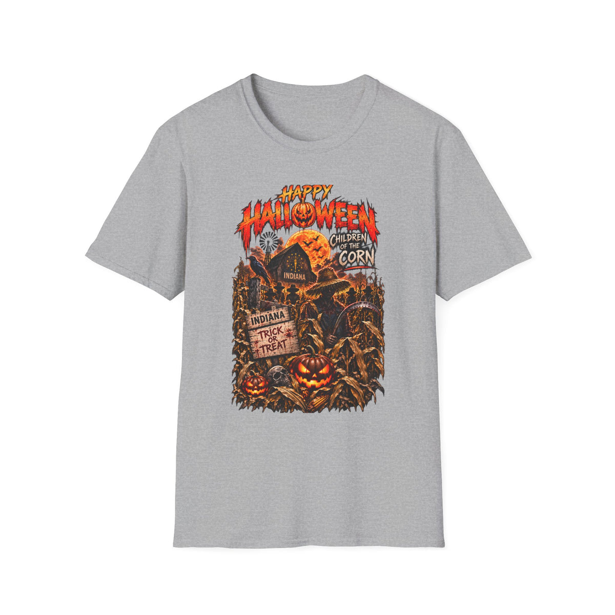 Happy Halloween Scarecrow T-Shirt