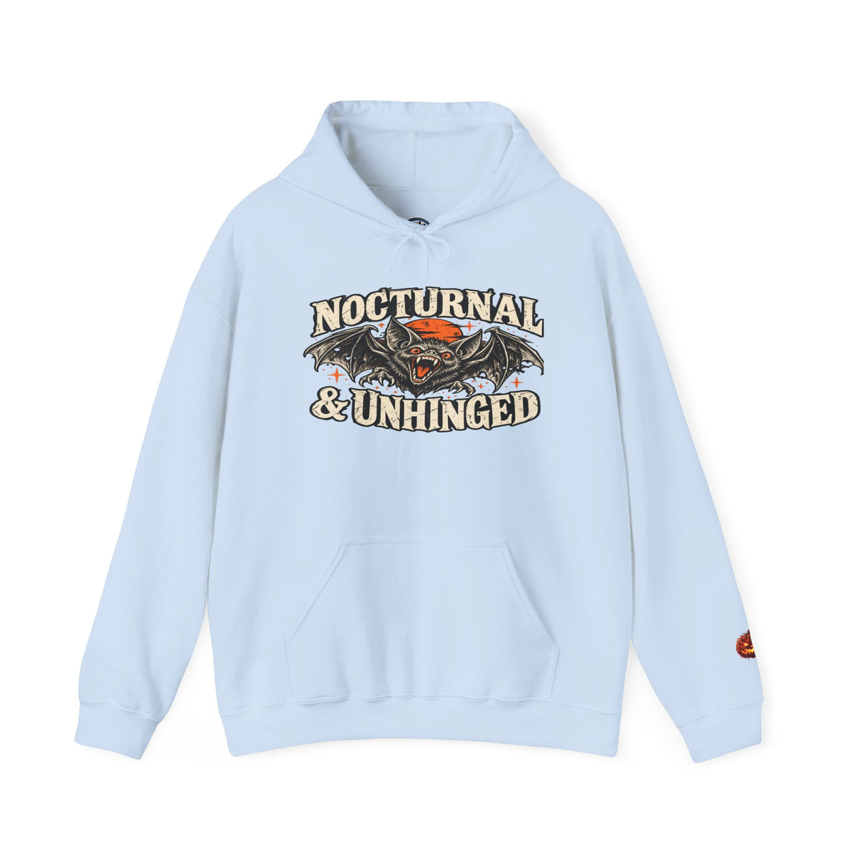 Nocturnal & Unhinged Gothic Bat Hoodie