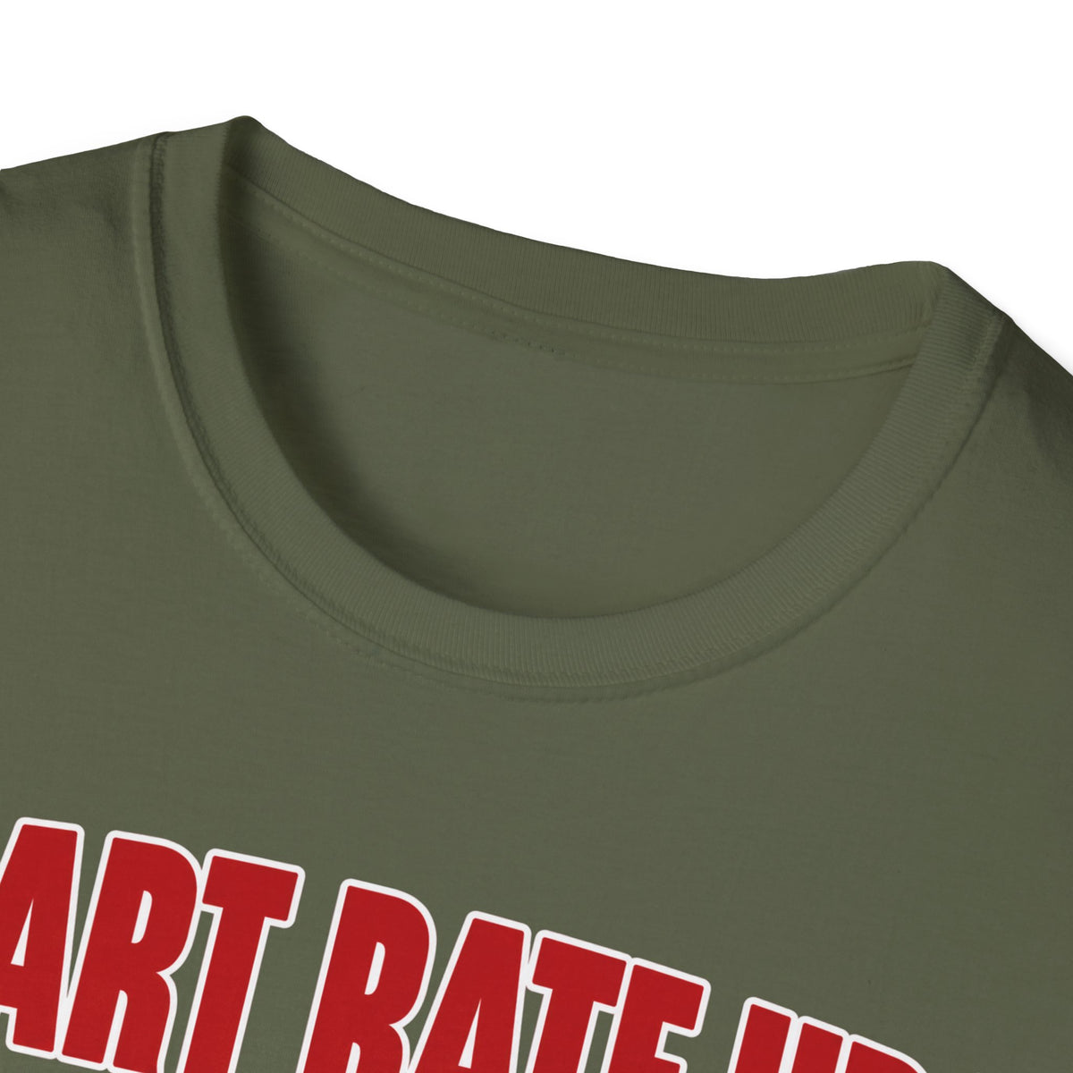 Heart Rate Up, Hate Down T-Shirt — Anti-Hate Heartbeat Tee