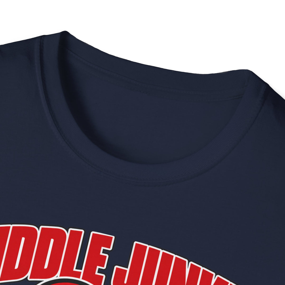 Cuddle Junkie Run Club T-Shirt — Retro Heart Runner Graphic Tee