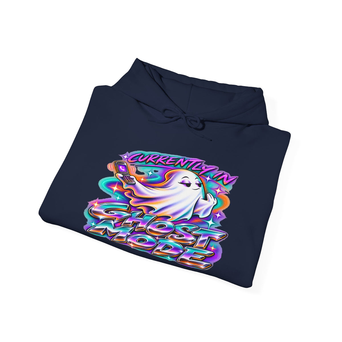 Purple Ghost Mode Hoodie