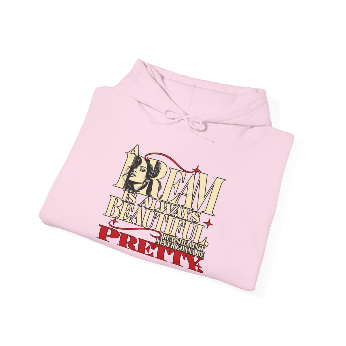 Dream Big Pretty Inspirational Graphic Hoodie