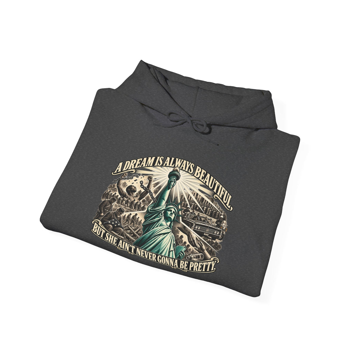 In the Land of the Free Patriotic Eagle Hoodie