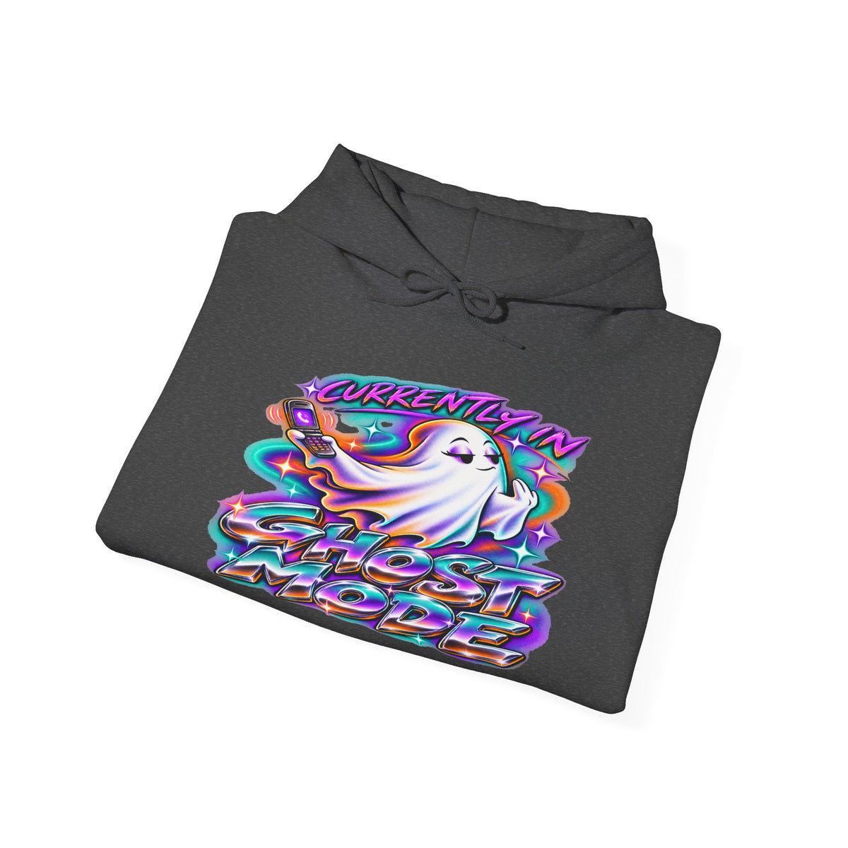 Purple Ghost Mode Hoodie