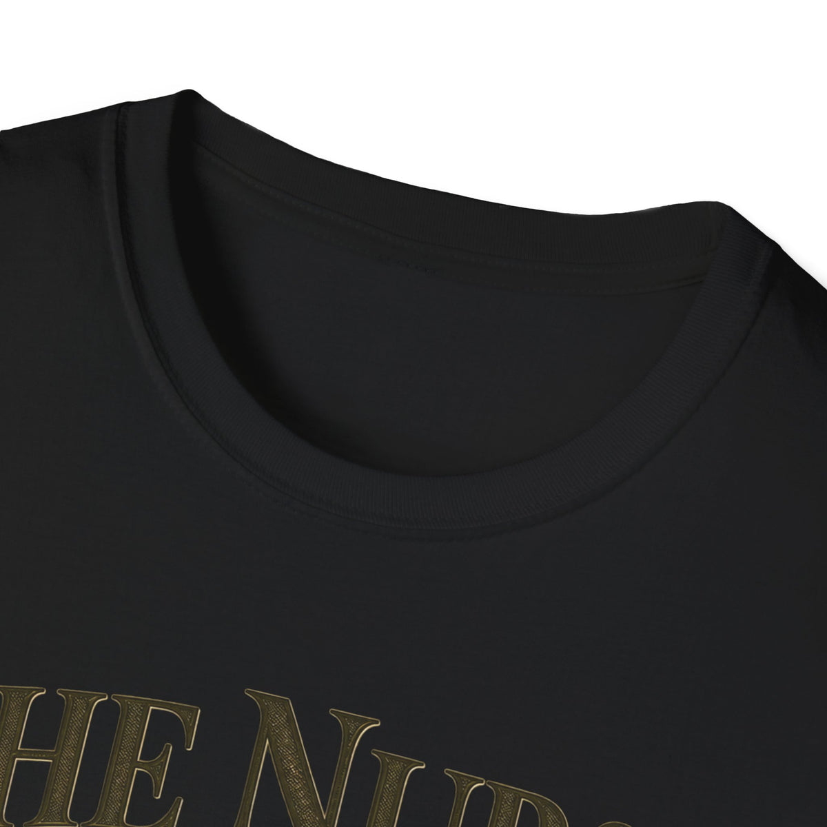 The Nurse Floral T-Shirt — Bouquet Design with 'Nutrix resilientia'
