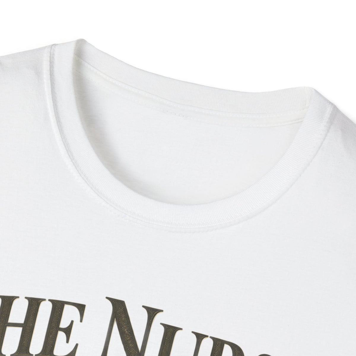 The Nurse Floral T-Shirt — Bouquet Design with 'Nutrix resilientia'