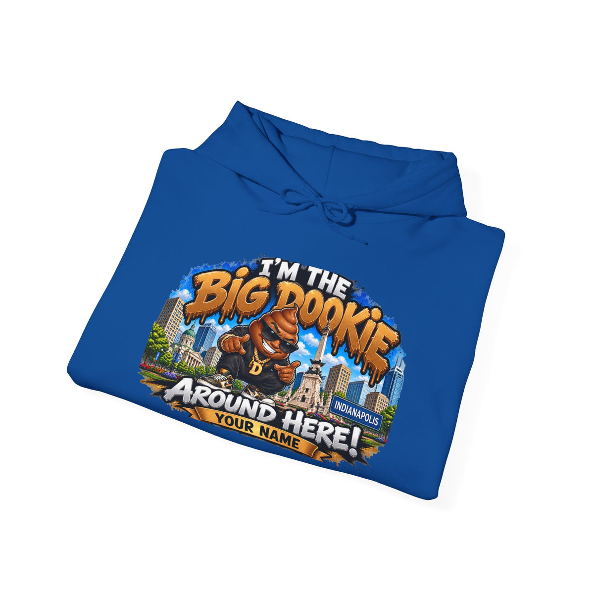Big Dookie Around Here Hoodie — Customizable Midwest All-Star Graphic Sweatshirt
