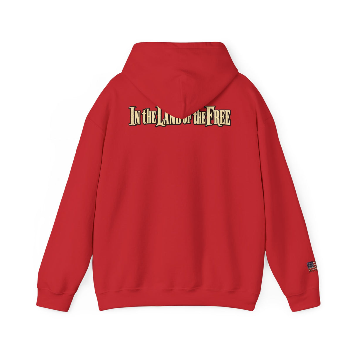 In the Land of the Free Patriotic Eagle Hoodie