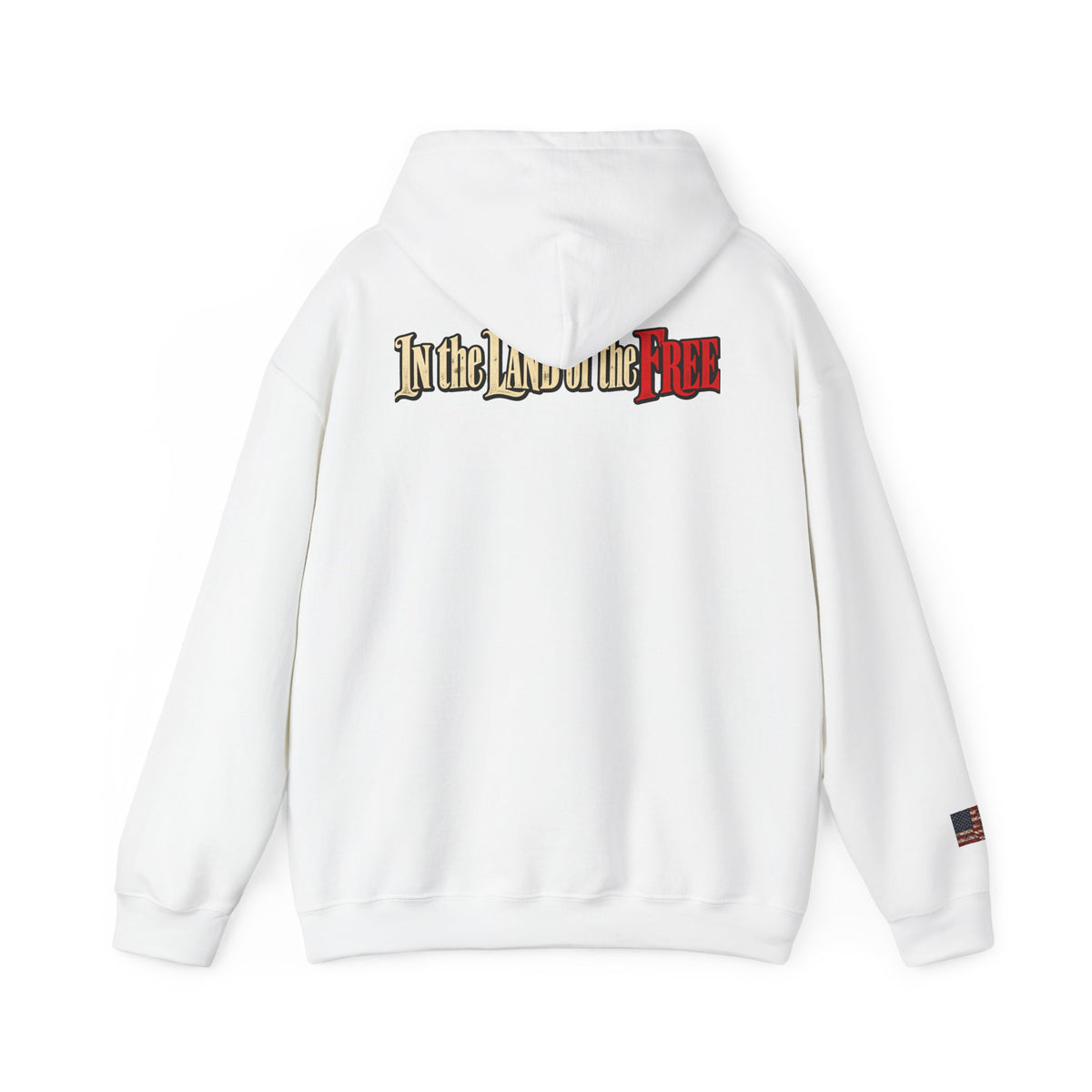 Liberty Statue Hoodie — "Dream as Always Beautiful / She Can't Hurt Me" Patriotic Pullover
