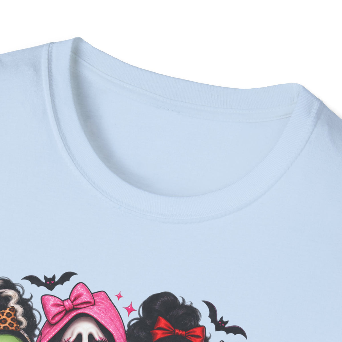 Halloween Pretty T-Shirt — Cute Scary Girls Graphic Tee ("Halloween is the Only Day I Get to Feel Pretty")