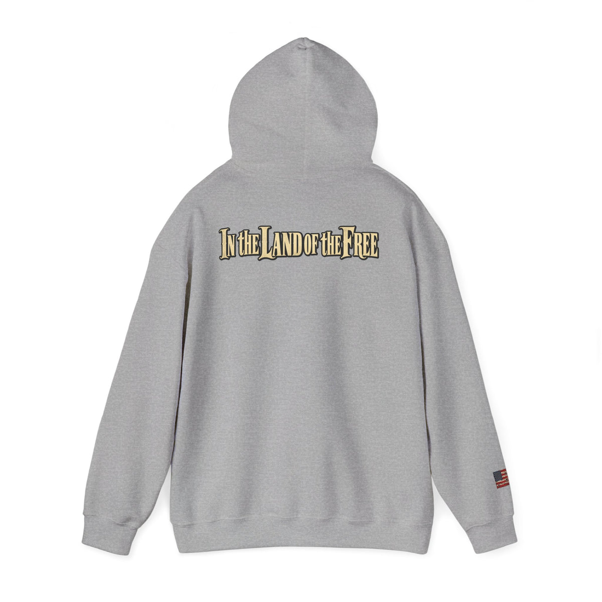 In the Land of the Free Patriotic Eagle Hoodie