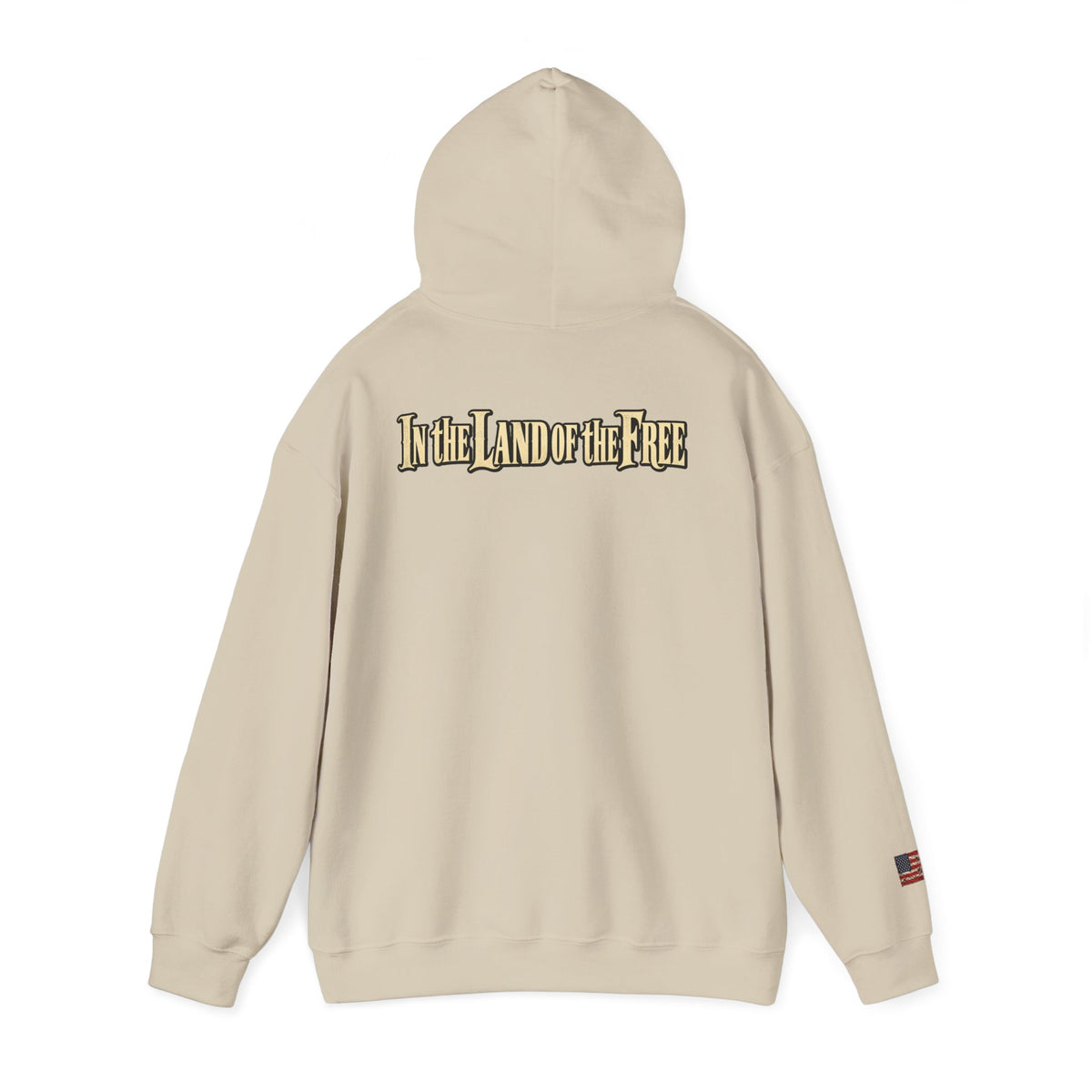 In the Land of the Free Patriotic Eagle Hoodie