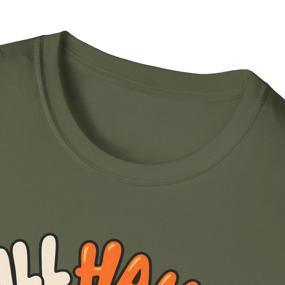 Halloween Ghost T-Shirt — "Will Haunt for Snacks" Cute Candy Costume Tee