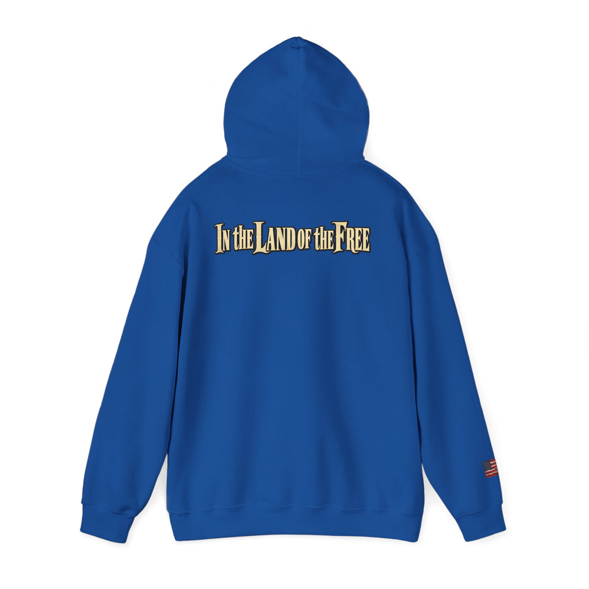 In the Land of the Free Patriotic Eagle Hoodie