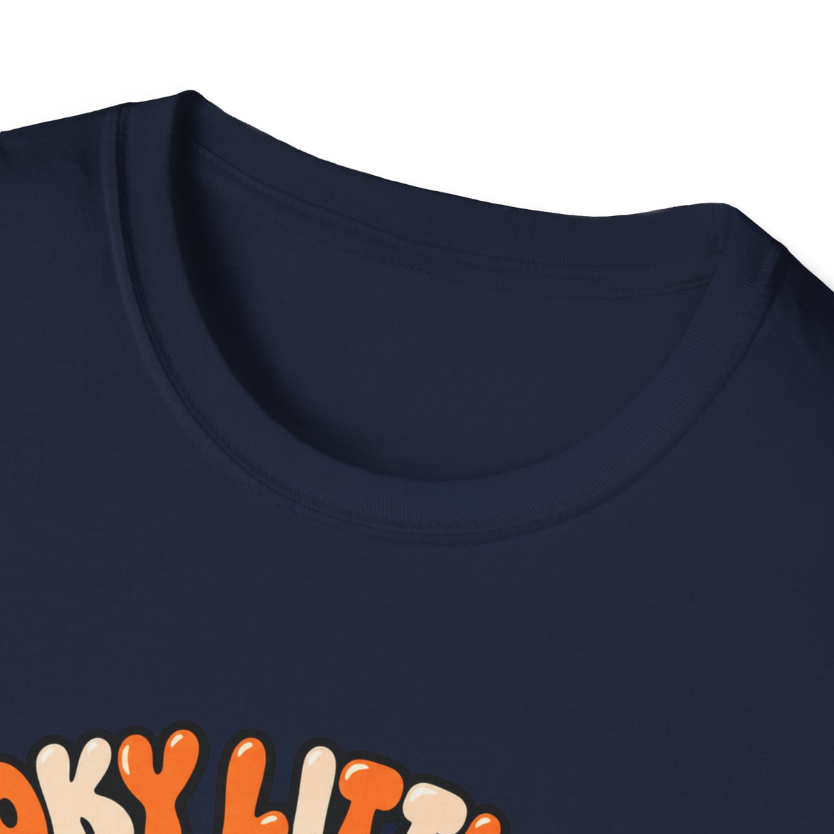 Spooky Little Guy T-Shirt — Halloween Ghost in Jack-O'-Lantern Graphic