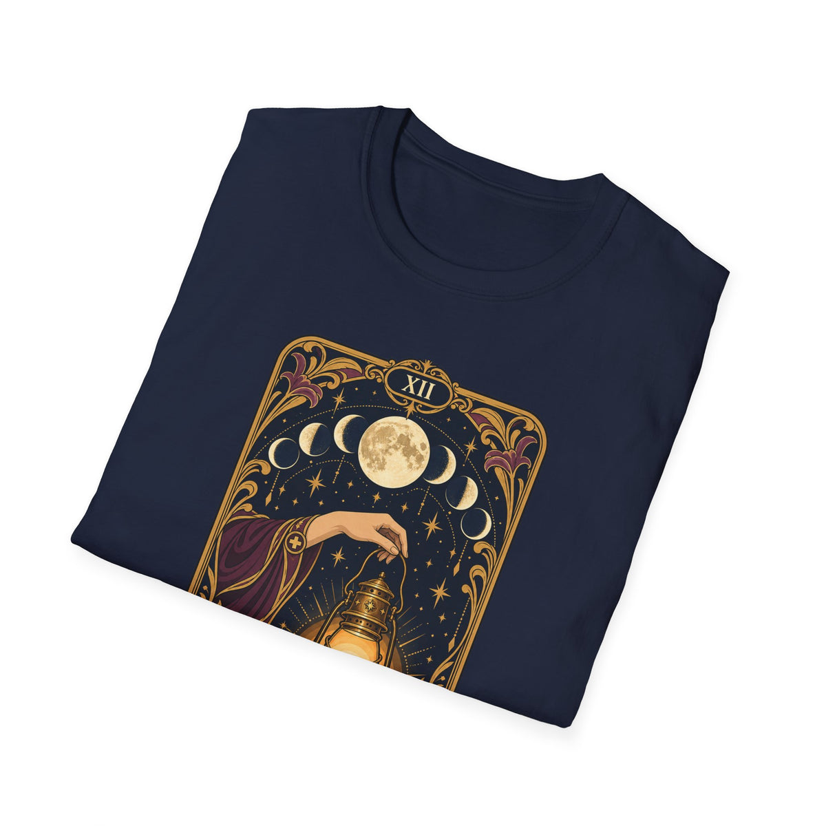 Nurse Tarot Card T-Shirt — 'The Nurse' Lantern Moon Illustration