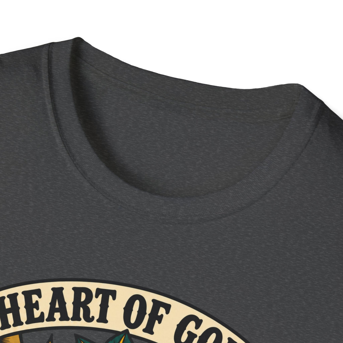 Nurse Tattoo Heart T-Shirt — "Heart of Gold, Nerves of Steel" Retro Nursing Tee