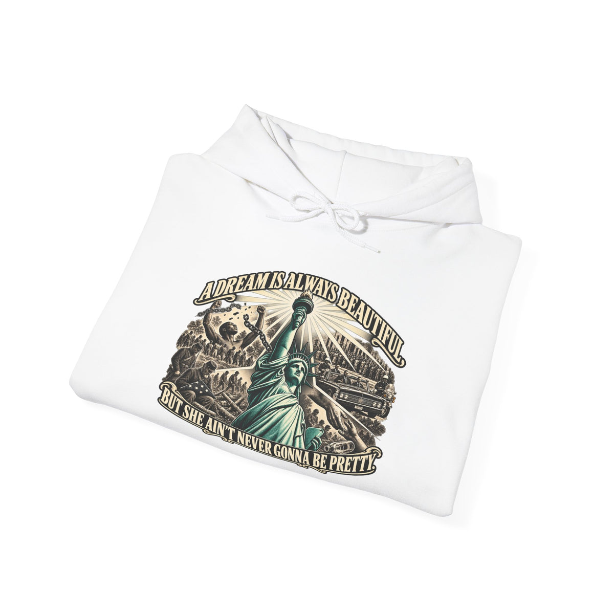 In the Land of the Free Patriotic Eagle Hoodie