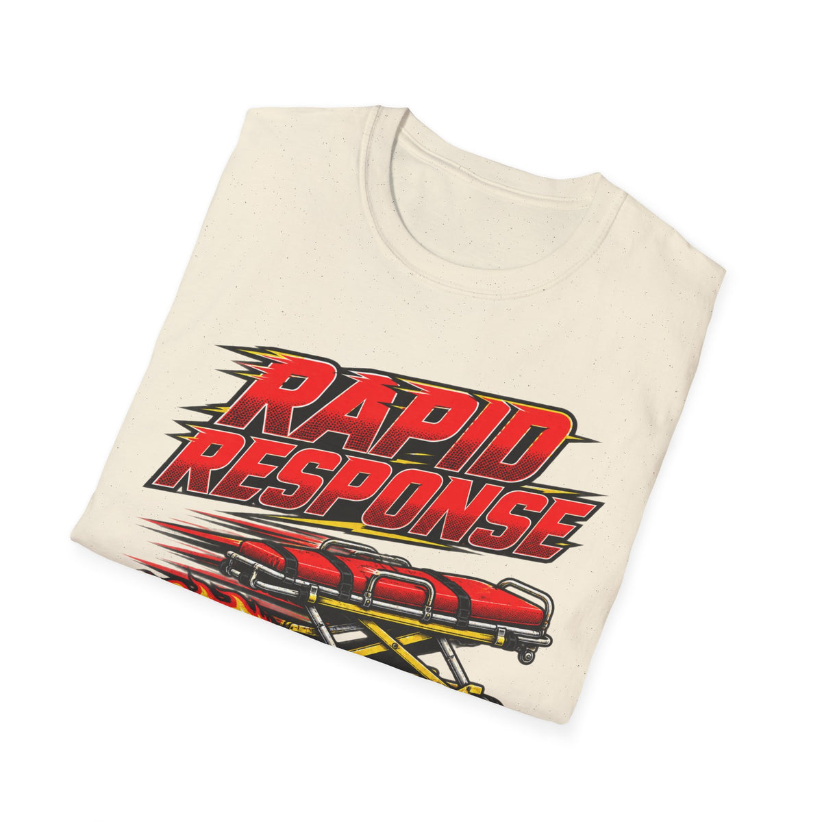 Rapid Response Racing Team T-Shirt — Vintage Dragster Airplane Graphic