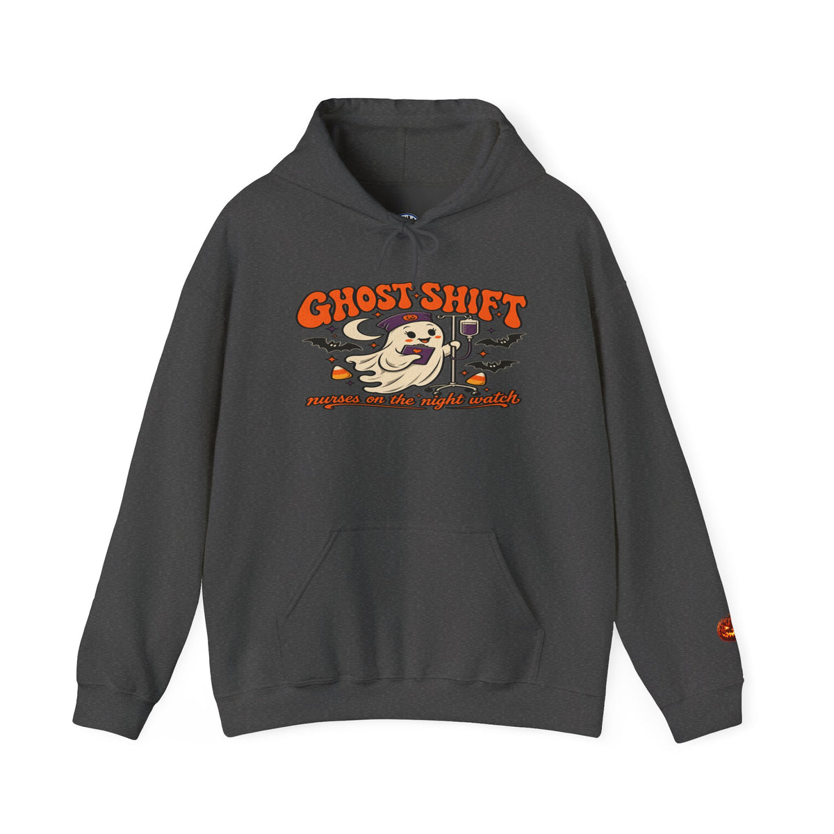 Ghost Shift Cartoon Halloween Hoodie