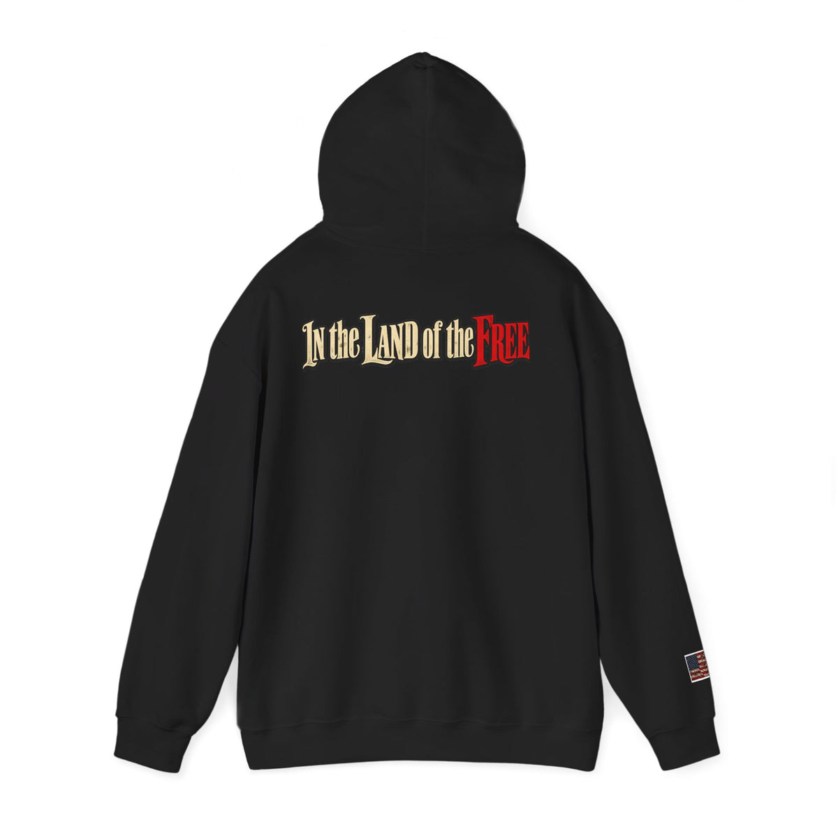 Liberty Statue Hoodie — "Dream as Always Beautiful / She Can't Hurt Me" Patriotic Pullover