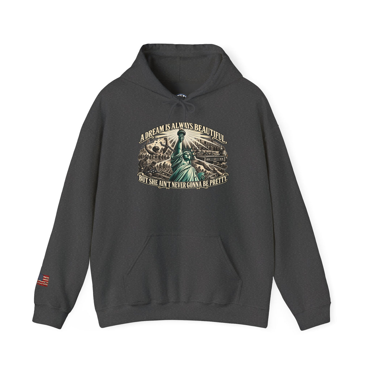 In the Land of the Free Patriotic Eagle Hoodie
