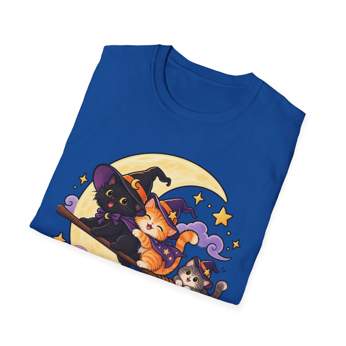 Tiny Coven Witch T-Shirt — Cute Halloween Cat Witches Graphic Tee