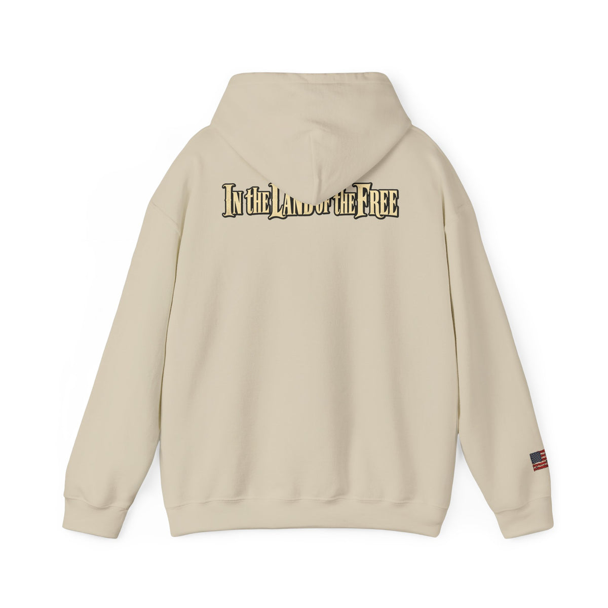 In the Land of the Free Patriotic Eagle Hoodie